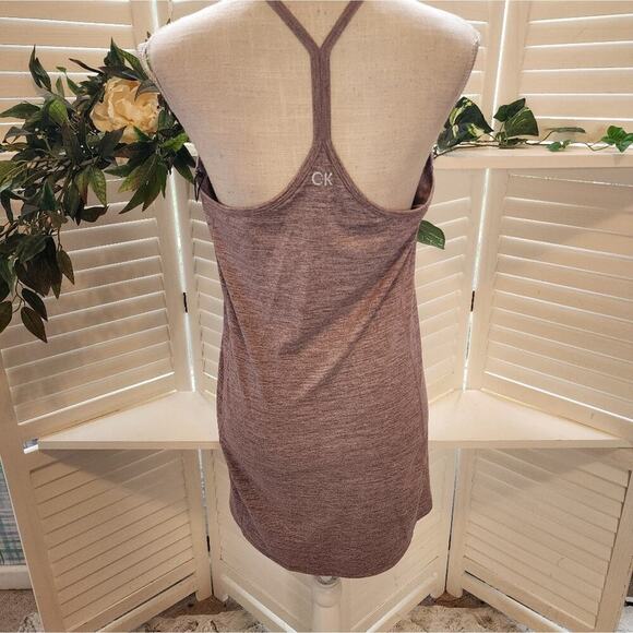 CALVIN KLEIN PERFORMANCE NWOT LILAC STRAPPY SPORTS DRESS SIZE MED 1254 - Picture 3 of 9